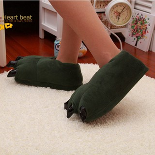 Giày bông hình móng vuốt khủng long
