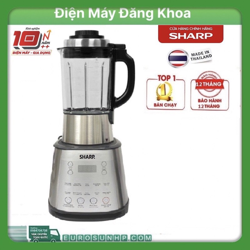 Máy làm sữa hạt Sharp KS-168 1800W