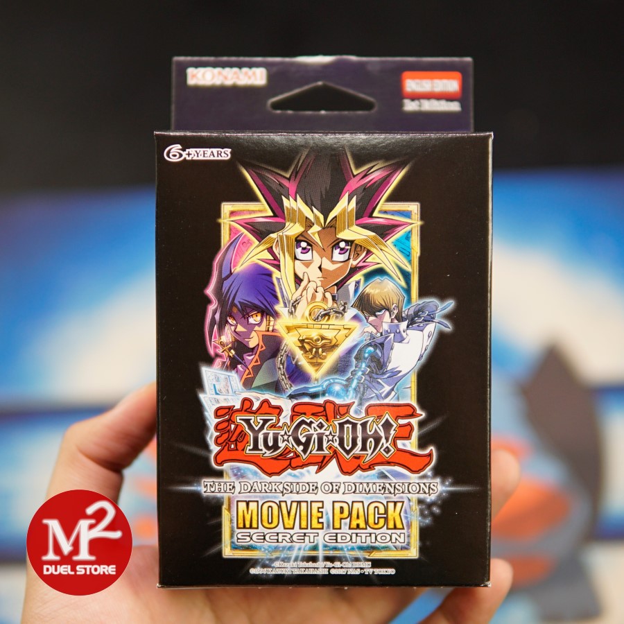 Hộp thẻ bài Yugioh The Dark Side of Dimensions Movie Pack Secret Edition - Nhập khẩu từ Hoa Kỳ USA