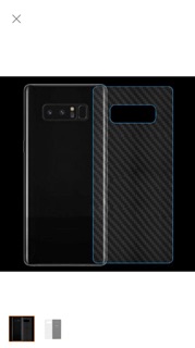 Combo 3 miếng dán cacbon 3D Siêu hót sam sung Note 8 ( mặt sau lưng)