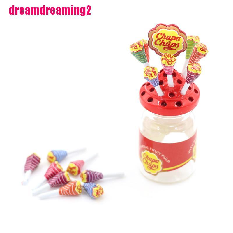 Mô Hình Kẹo Mút Mini Dễ Thương Cho Nhà Búp Bê