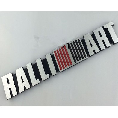 Logo hình dán 3D trang trí cho xe hơi Mitsubishi