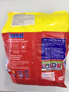 Bột rửa bát cho máy rửa bát Somat 1.2kg