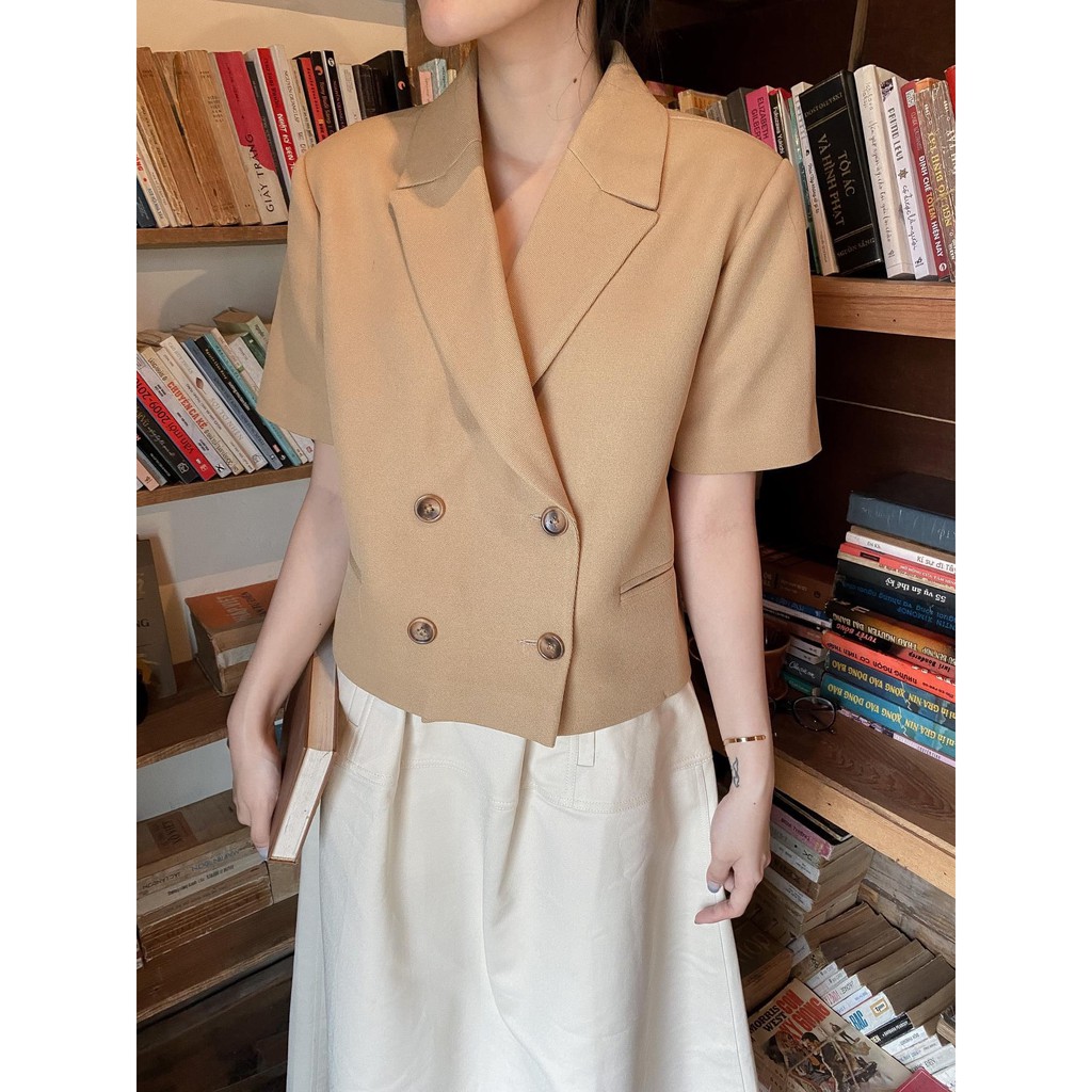 [Moda de lita] Áo vest nâu