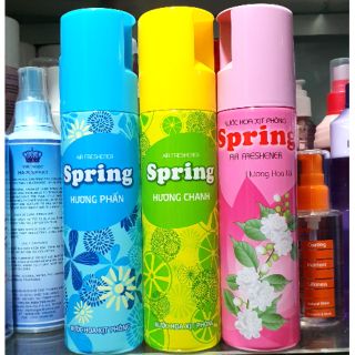 Nước xịt phòng Spring các loại hương chai 280ml