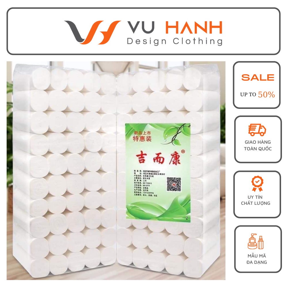 Giấy vệ sinh 1 bịch 50 cuộn | Shop Vũ Hạnh