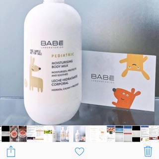 Sữa dưỡng ẩm Babe - Moisturising Body Milk 500ml