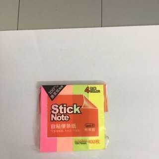 Giấy note phân trang 4 màu 5 màu size 3*3