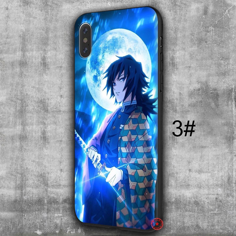Ốp Điện Thoại Hình Demon Slayer Kimetsu no Yaiba Cho iPhone SE XR 5 5S 6 6S 7 8 11 Pro Max Plus XN10