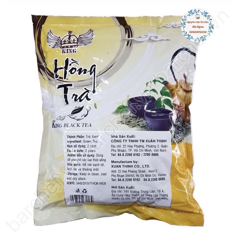 Trà KING Xuân Thịnh hồng trà rẻ màu vàng 1kg