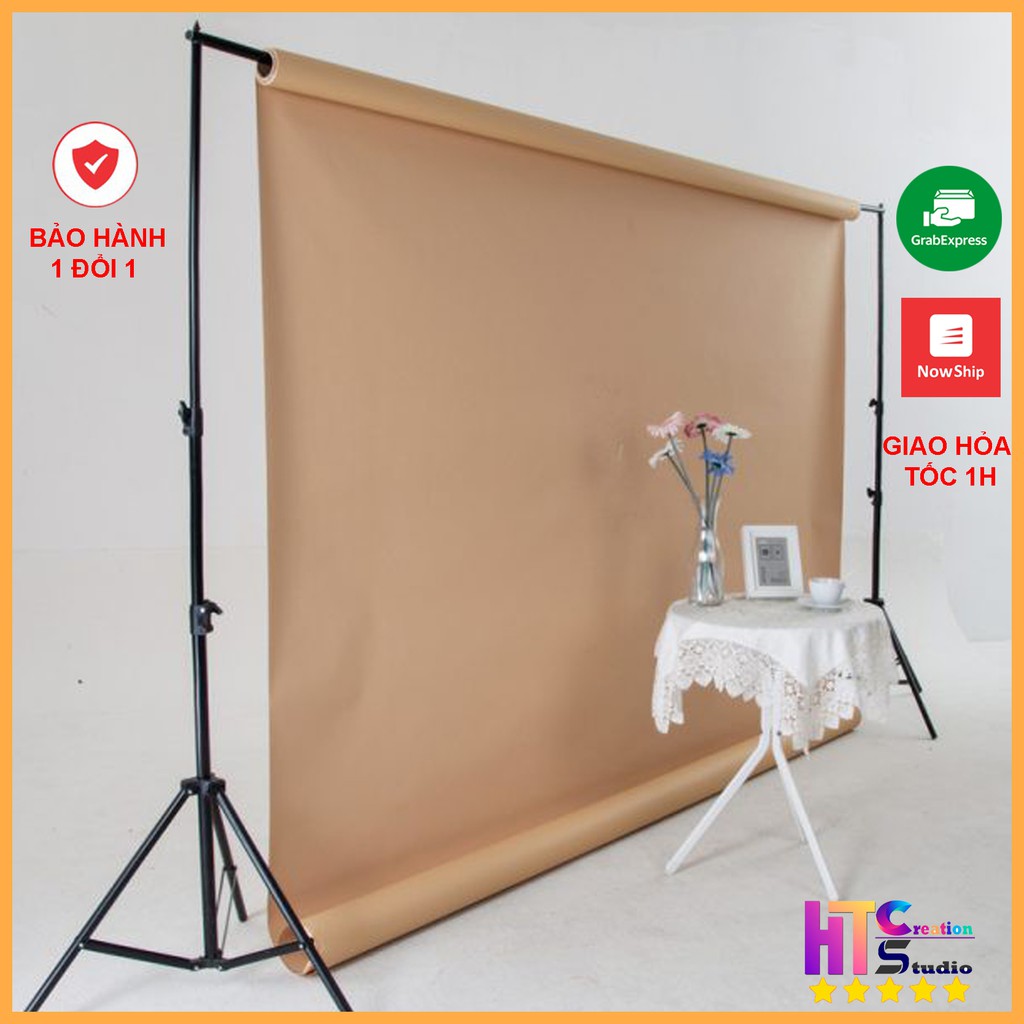 Khung giá treo phông nền di động chữ U chụp ảnh, quay video lookbook, ảnh cưới, livestream KT 2x2m (tặng kẹp, túi đựng )