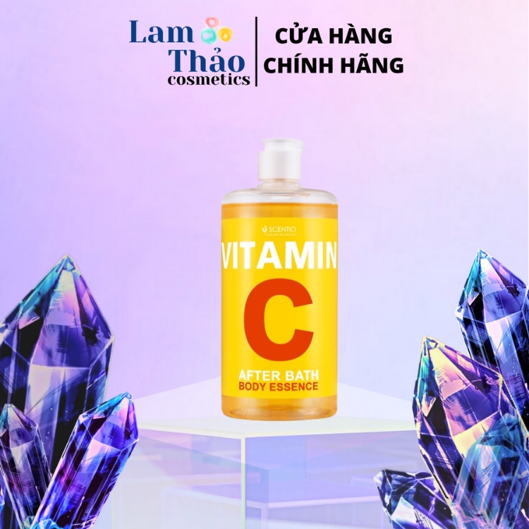 Tinh Chất Dưỡng Thể Dưỡng Trắng Và Phục Hồi Da Chuyên Sâu Scentio Vitamin C After Bath Body Essence