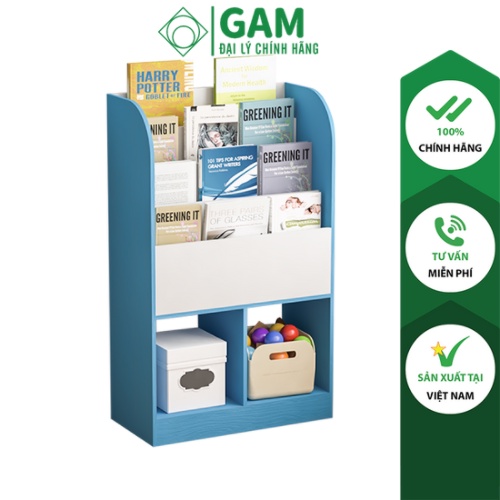 Kệ sách cho bé, giá sách nhiều tâng, trang trí cho bé thương hiệu IGA- GP126