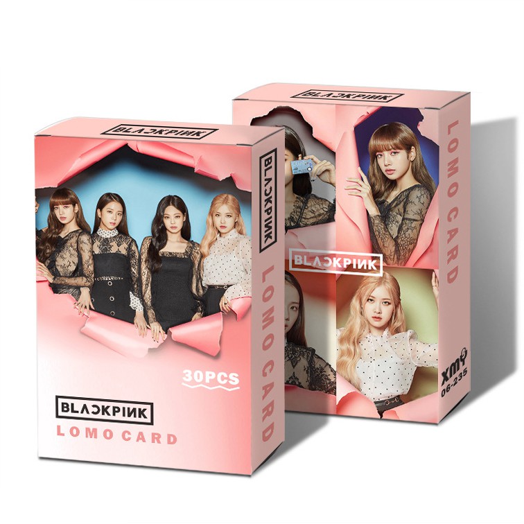 Hộp Lomo card Blackpink 30 thẻ ảnh