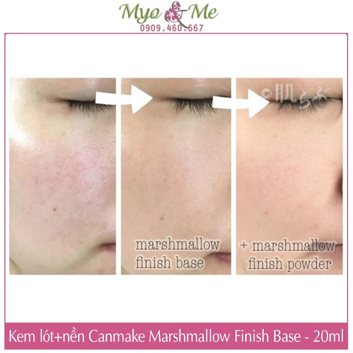 (HSD 07/2021) Kem lót Canmake Marshmallow Finish Base - 20ml