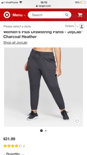 Quần jogger big size Joylab xuất xịn