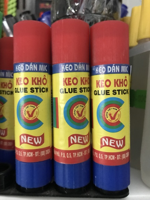 2 lọ keo mic khô tiện lợi