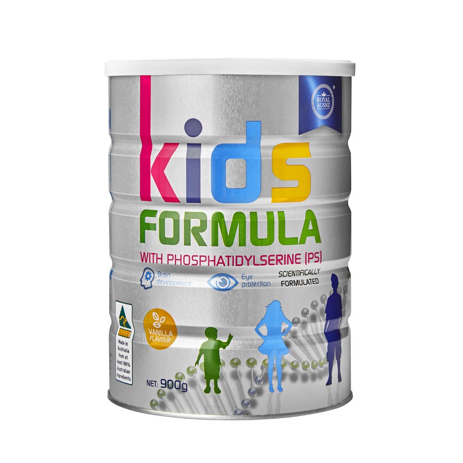 SỮA HOÀNG GIA ÚC KIDS FORMULA (3-18 tuổi)_Royal AUSNZ Lon 900g