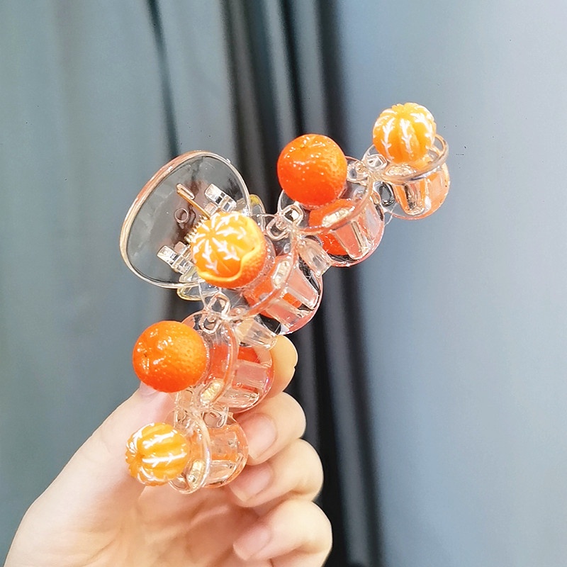 Kẹp Tóc Họa Tiết Hoạt Hình Phong Cách Hàn Quốc Ngọt Ngào Cho Nữ