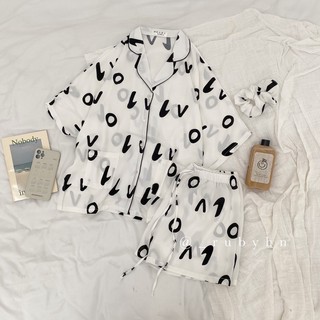 Set pyjama 3 chi tiết ( hình thật shop chụp)