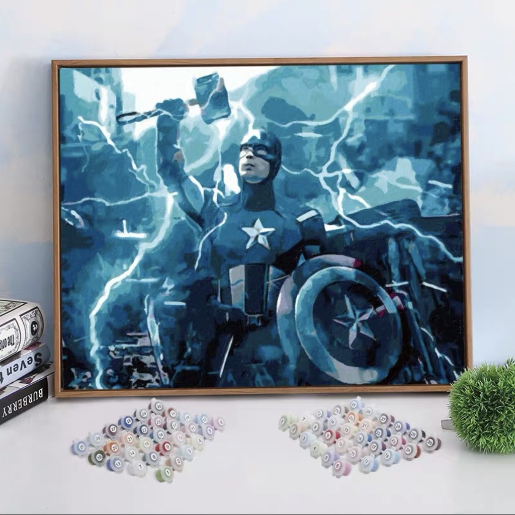 (Giá Xưởng) Tranh Canvas treo tường phòng khách, tranh Superman, Siêu anh hùng Mavel S21-31 (không khung)