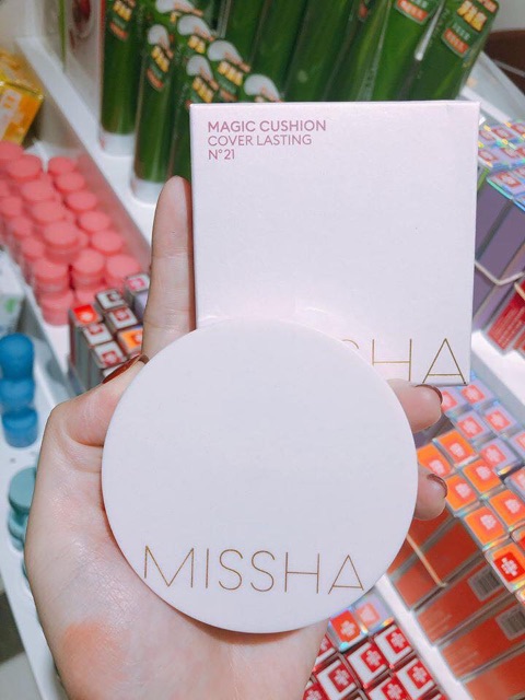 Phấn nước Missha Magic Cushion Cover Lasting Spf50/PA+++ - Guu