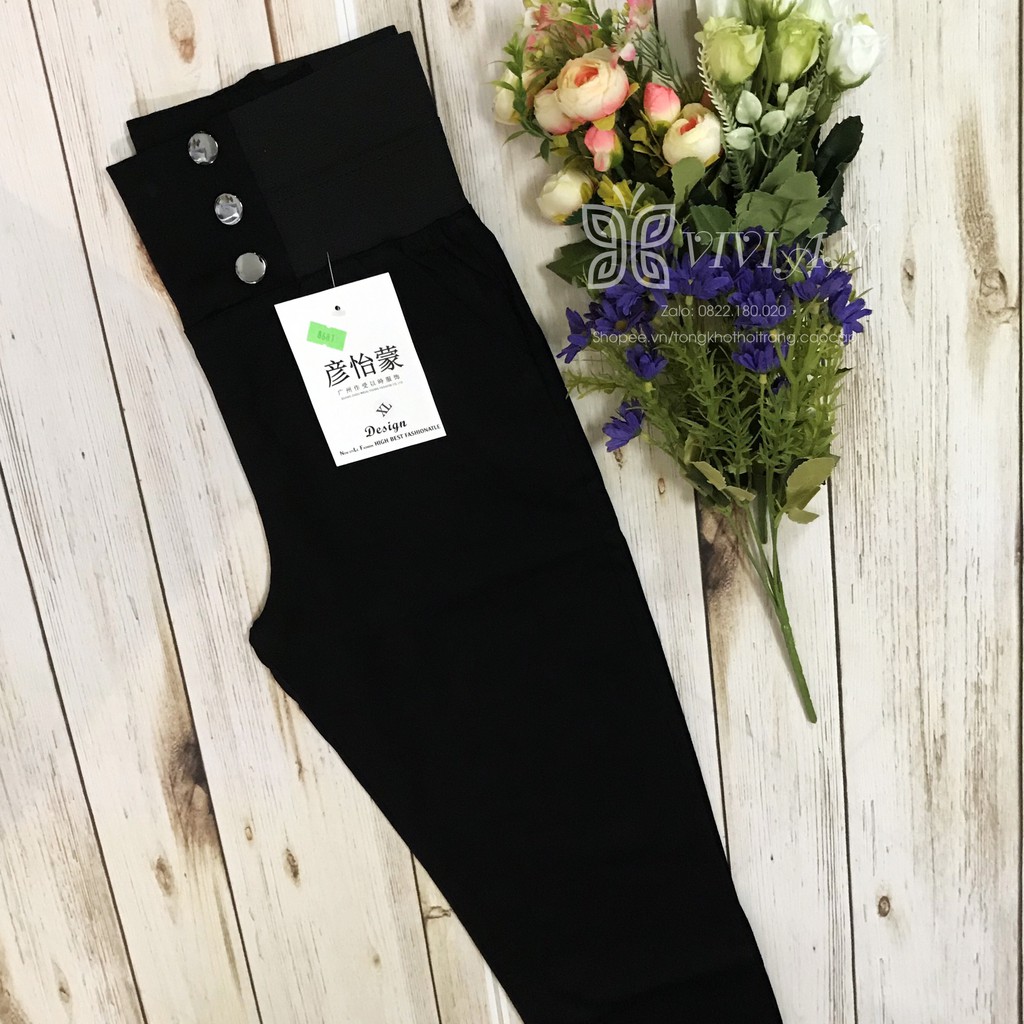 [Hot trend] Quần Tregging Cạp Cao, 6 Cúc Sang Chảnh, Chất Umi Hàn Dày Dặn, Mặc Siêu Tôn Dáng, Hàng VNXK | BigBuy360 - bigbuy360.vn