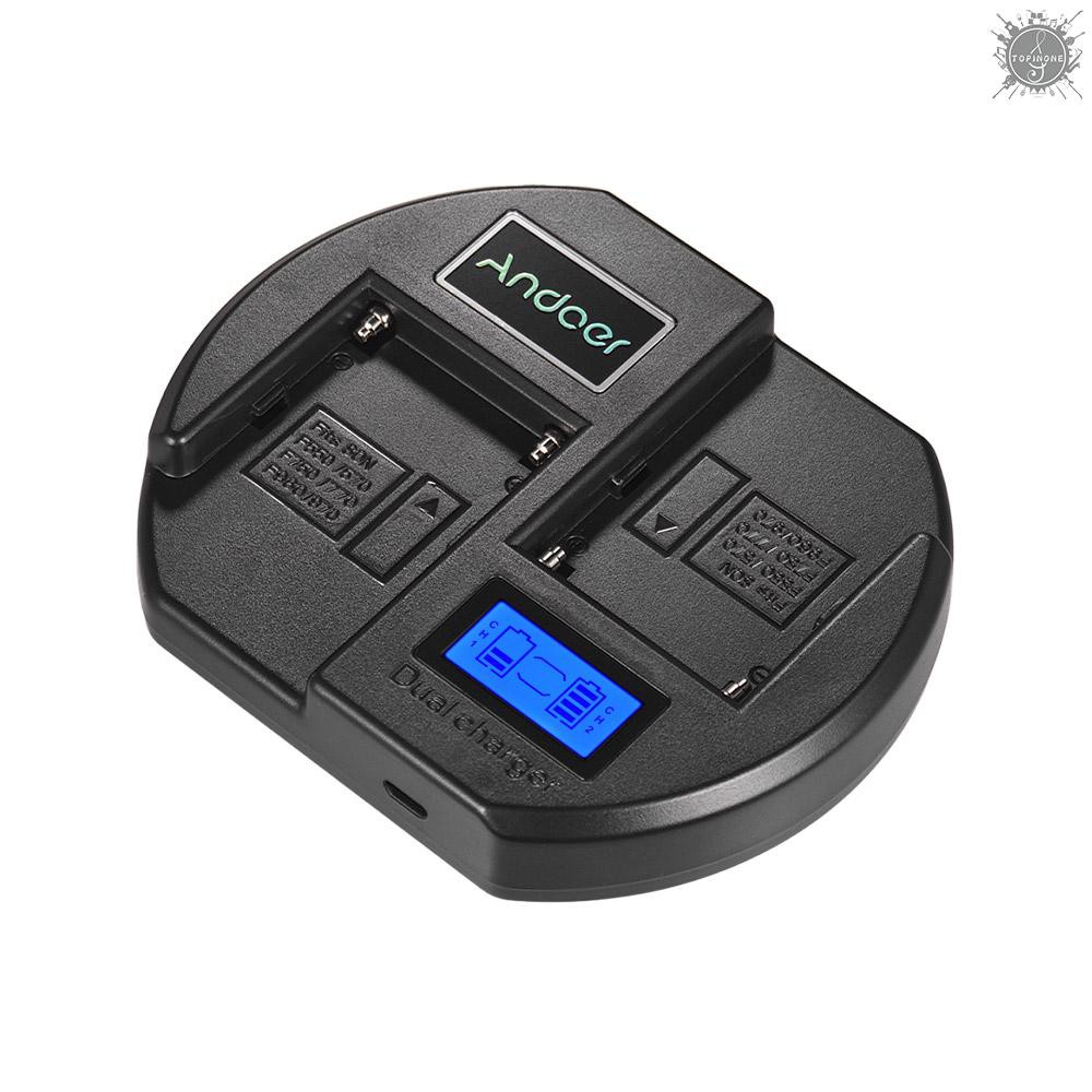 Bộ Sạc Pin Nhanh Cho Sony F550/570 F750/770 F960/970