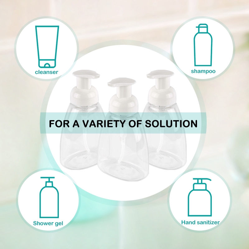 (Hàng Mới Về) Chai Nhựa Rỗng Đựng Xà Phòng Dung Tích 250ml / 300ml