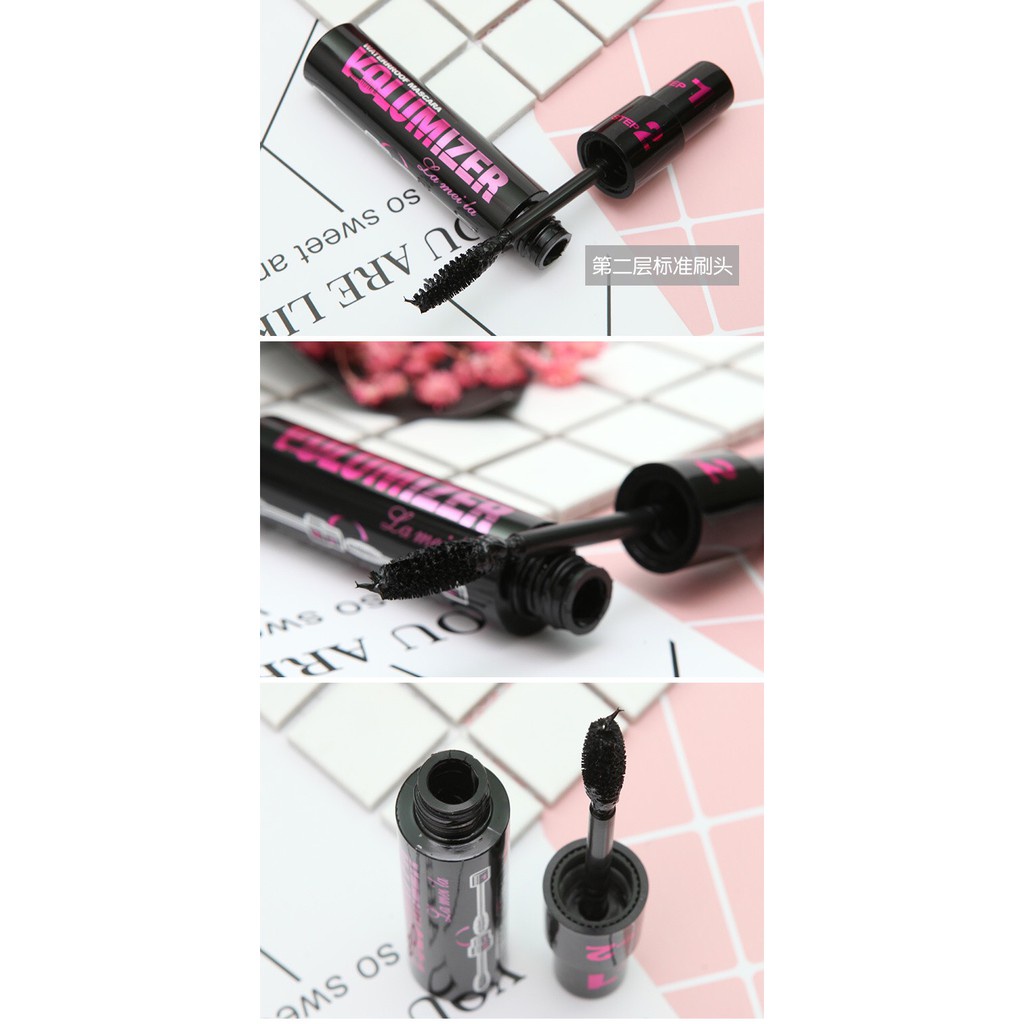 Mascara Chuốt Mi 2in1 Volumizer Yaqina Nội Địa | BigBuy360 - bigbuy360.vn