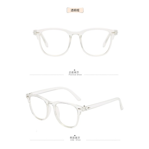 Mắt kính chống ánh sáng xanh gọng tròn thời trang Hàn Quốc cho nữ