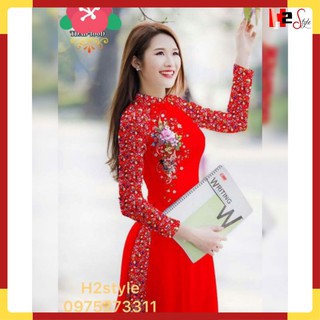 [BÃO SALE - KỊCH SÀN] Sét áo dài cách tân truyền thống - siêu xinh- siêu yêu _ Giá rẻ nhất vịnh Bắc Bộ