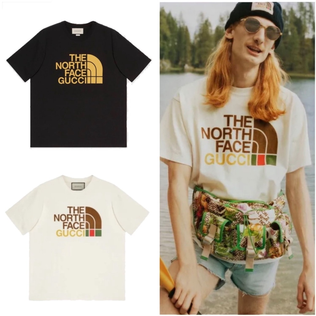 Áo thun Gucci The North Face bản cao cấp Full tag mác, áo phông nam nữ tay ngắn BEST