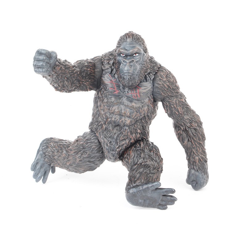 Sét 2 Mô Hình King Kong Có Khớp Cử Động Được Trong Skull Island 2 - Cao 8cm