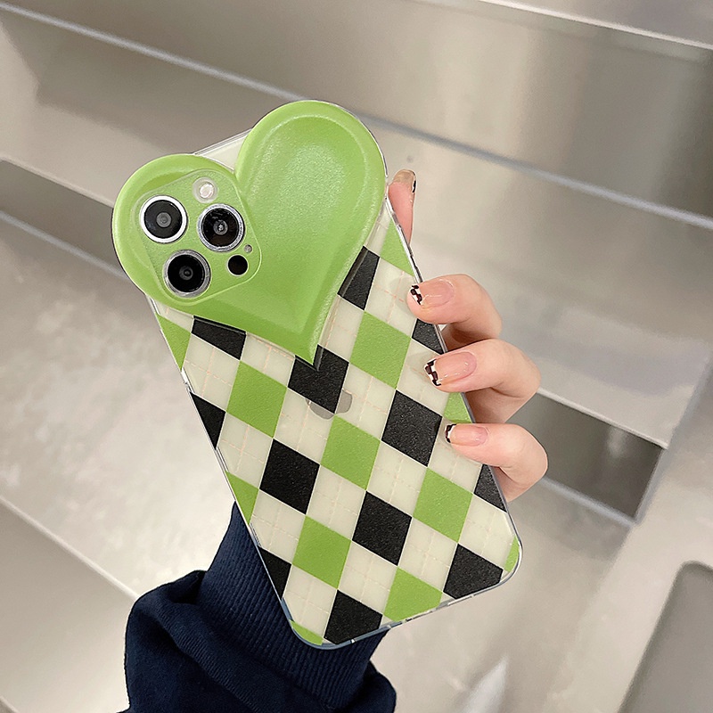 Ốp lưng iphone Ốp điện thoại TPU silicon Dinuo -AXJT trái tim cho iPhone 11/14pro Pro Max X Xr Xs Max 7 8 Plus Se 2020 13 13PROMAX 13MINI Dinuo case