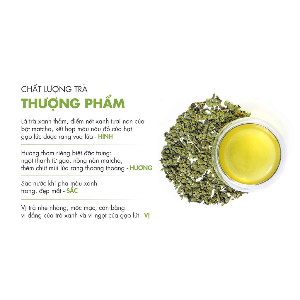 [GÓI DÙNG THỬ 20G] Trà Xanh Gạo G241 Dotea - Ngọt Thanh Hương Gạo Vị Matcha Nồng Nàn