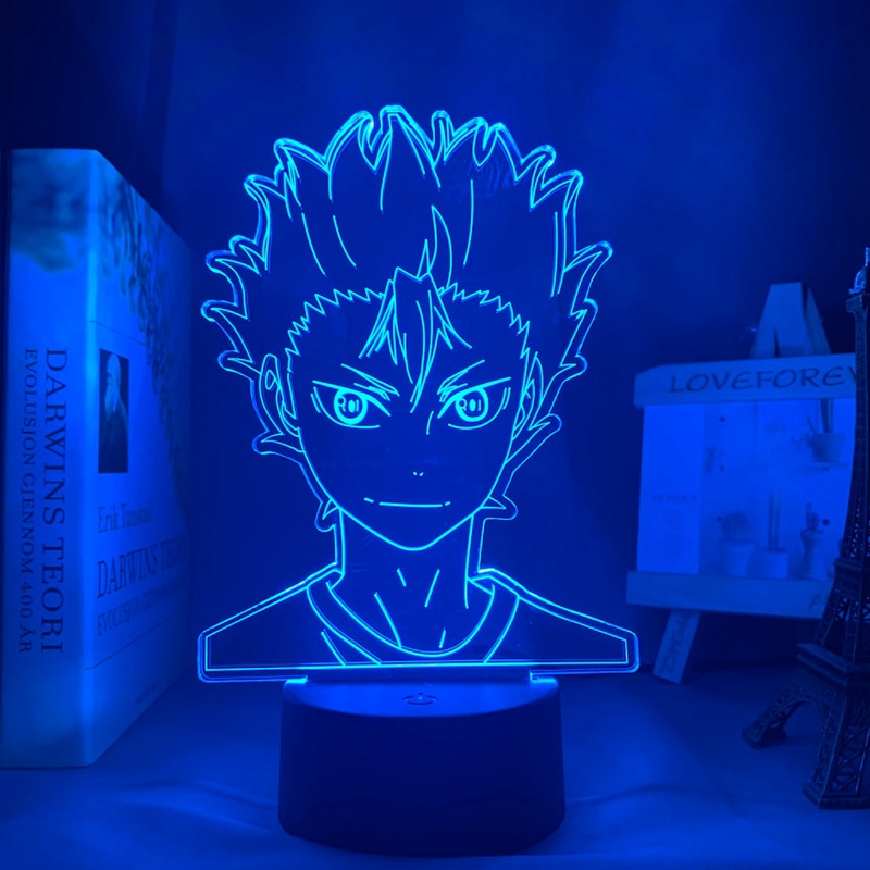 Đèn ngủ Led họa tiết hoạt hình 3D thay đổi 7 màu độc đáo
