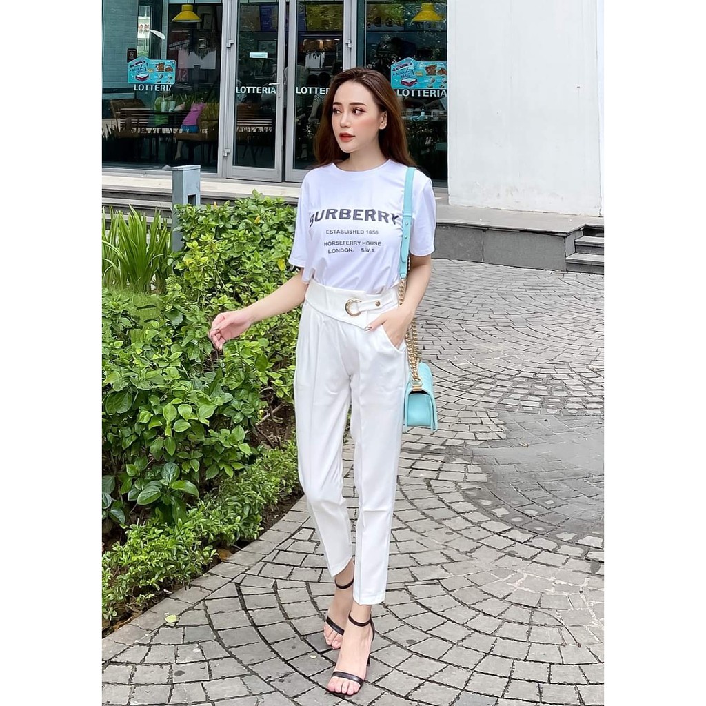Quần Baggy Đai Tròn
