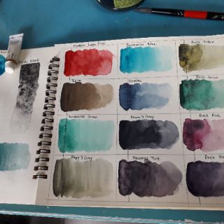 Pocket chiết SET MIX VANGOGH và HOLBEIN