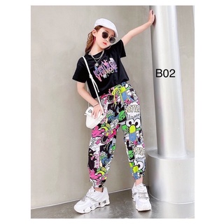Sét bộ phong cách cá tính cho bé gái 18-50kg
