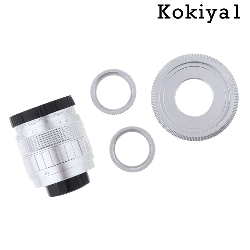 Ống Kính Kokkoya1) 35mm F / 1.7 Và 2 Ngàm Chuyển Đổi Ống Kính Macro Cho Sony Nex
