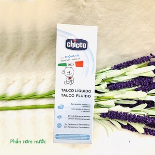 PHẤN RÔM NƯỚC CHICCO - TUÝP 100ML