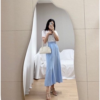 Chân Váy Dài Bằng Vải Lanh Kiểu Thời Trang Mùa Hè Cho Nữ