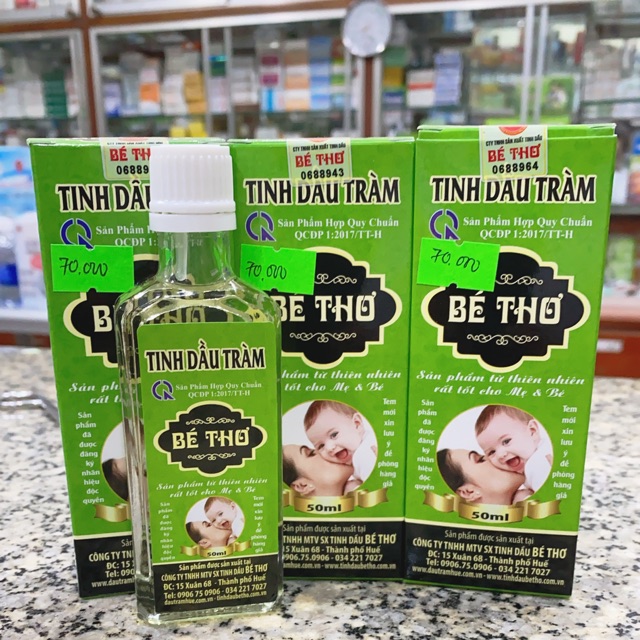 Tinh dầu tràm bé thơ 50ml