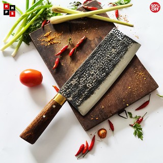 Dao Chặt Xương, Chặt Gà, Chặt Dừa, Chặt 10 Năm Không Mẻ - Cán Cẩm, Khâu Đồng - Nghệ Nhân Phúc Sen [DAO PHÚC SEN CAO CẤP]