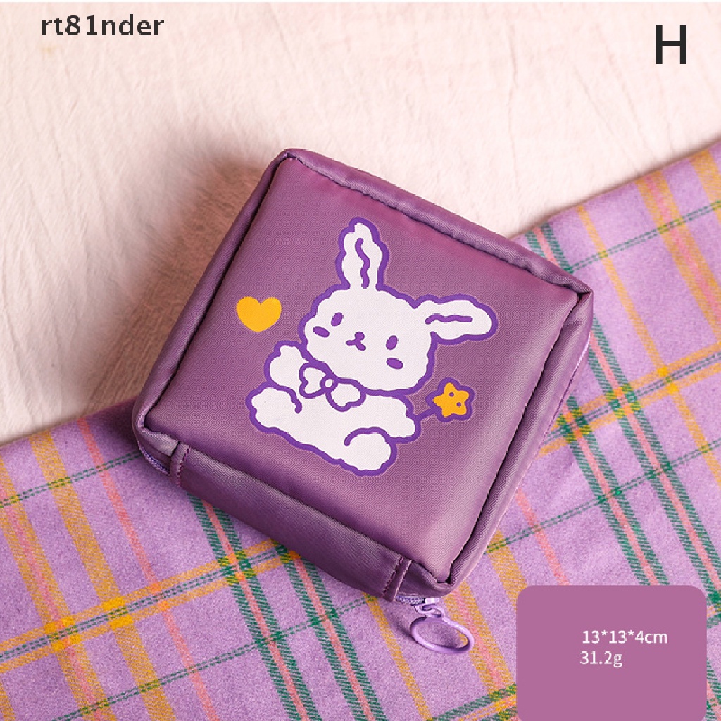 Rt Túi Đựng Đồ Trang Điểm / Chìa Khóa / Tai Nghe Bằng Lông Nhung Dễ Thương Xinh Xắn