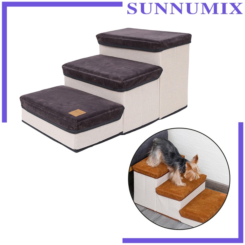 Cầu thang 3 bậc cho thú cưng