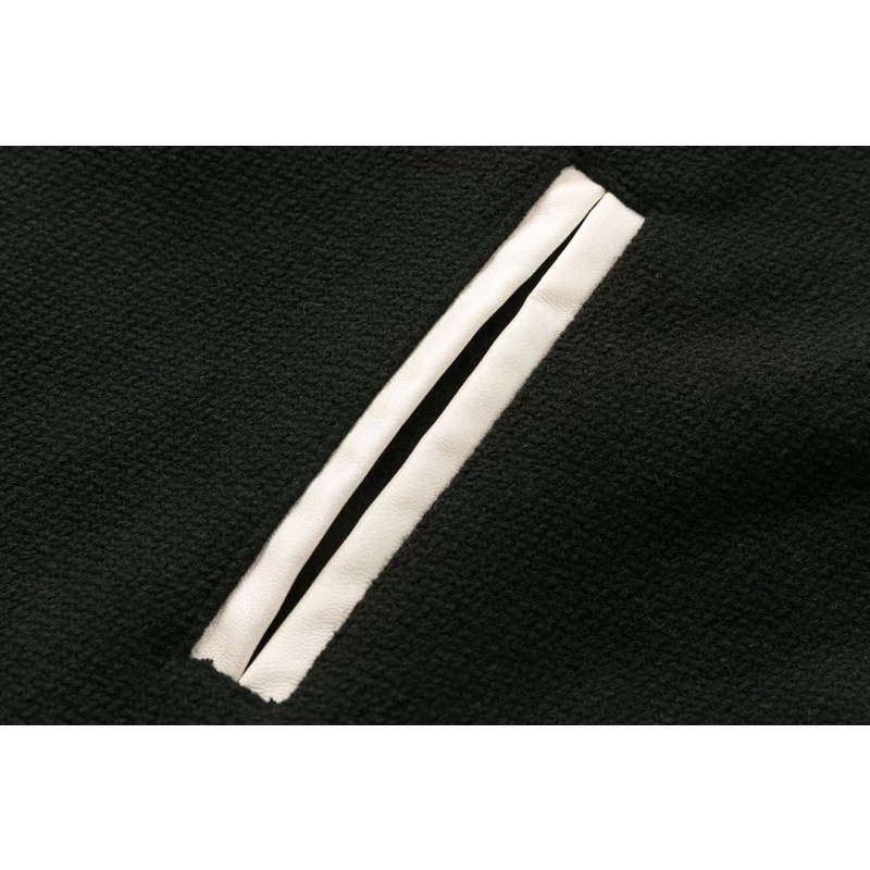 Áo Khoác Teddy SLP Form Crop - Varsity Saint Lauren Paris