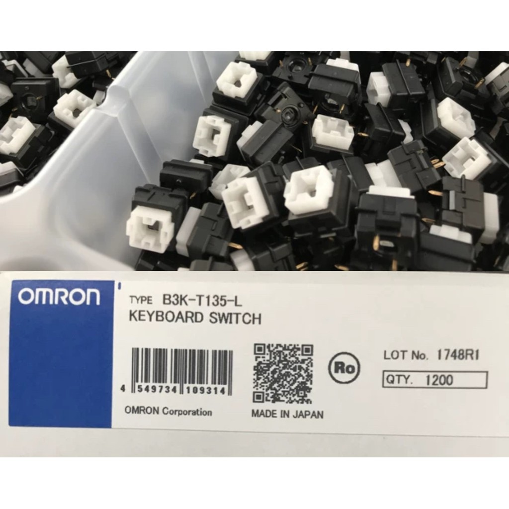 Switch Omron Romer-G TACTILE, LINEAR thay thế cho bàn phím cơ Logitech