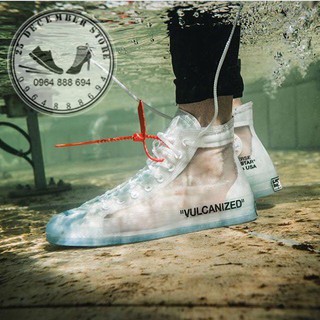 Giày thể thao CONVERSE _OFFWHITE_VULCANIZED CHỐNG NƯỚC